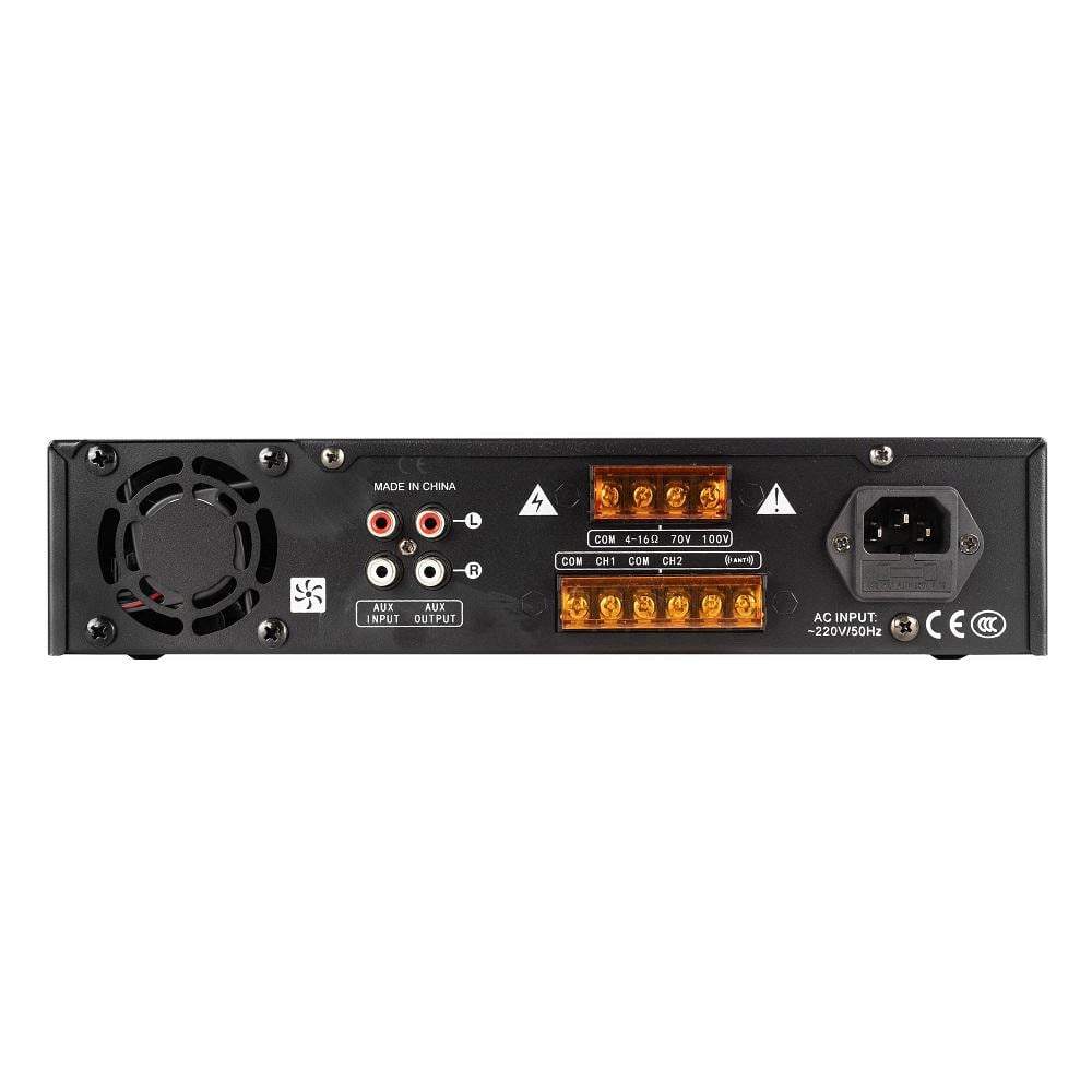 Підсилювач потужності трансляційний 4all 4PRO Audio PAMP-100-2Z (IZA-100) - фото 3