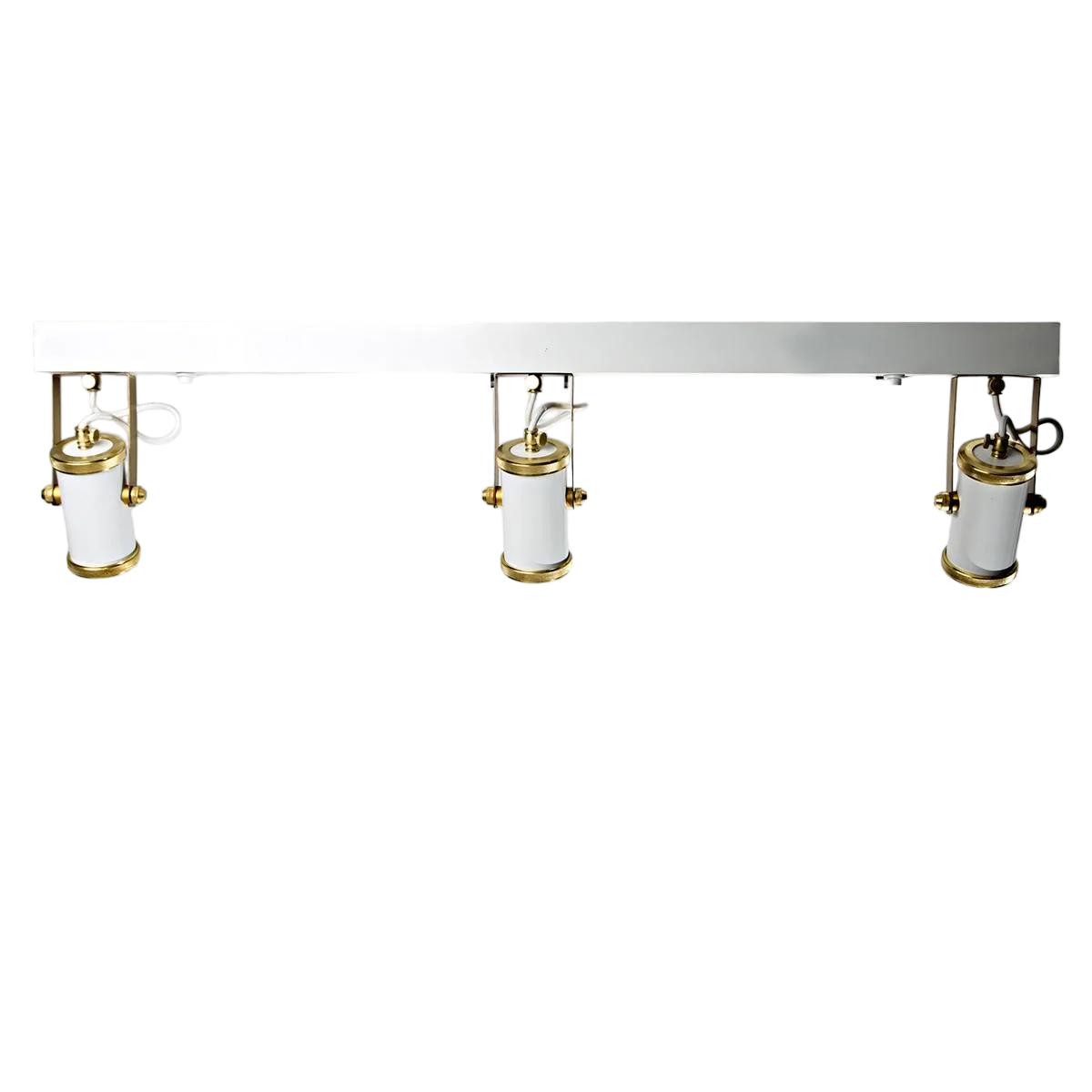 Люстра потолочная PikArt 3Spots Золотой/Белый (3255)