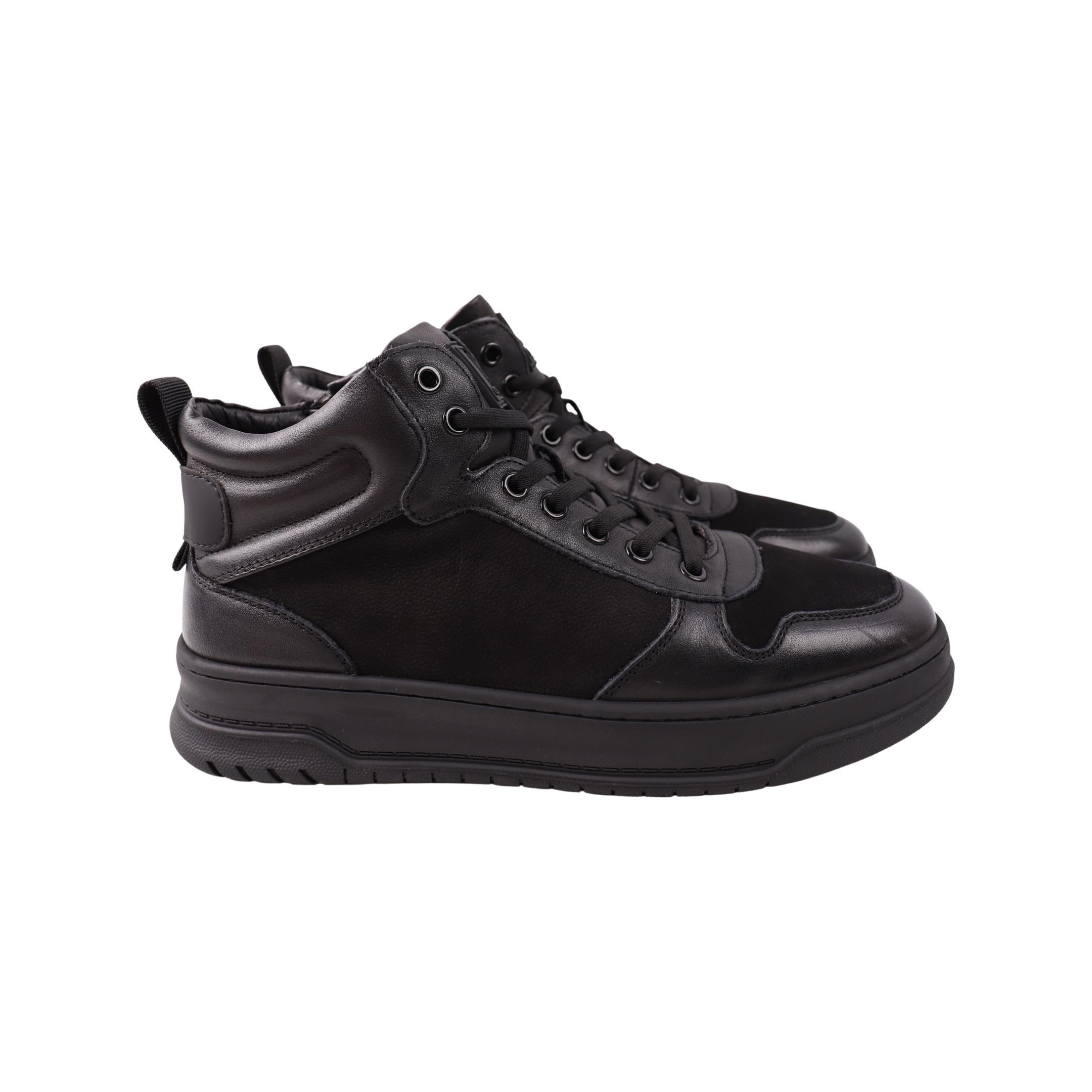 Ботинки мужские Berisstini 193-24ZHS р. 41 натуральный нубук Черный (29209081)