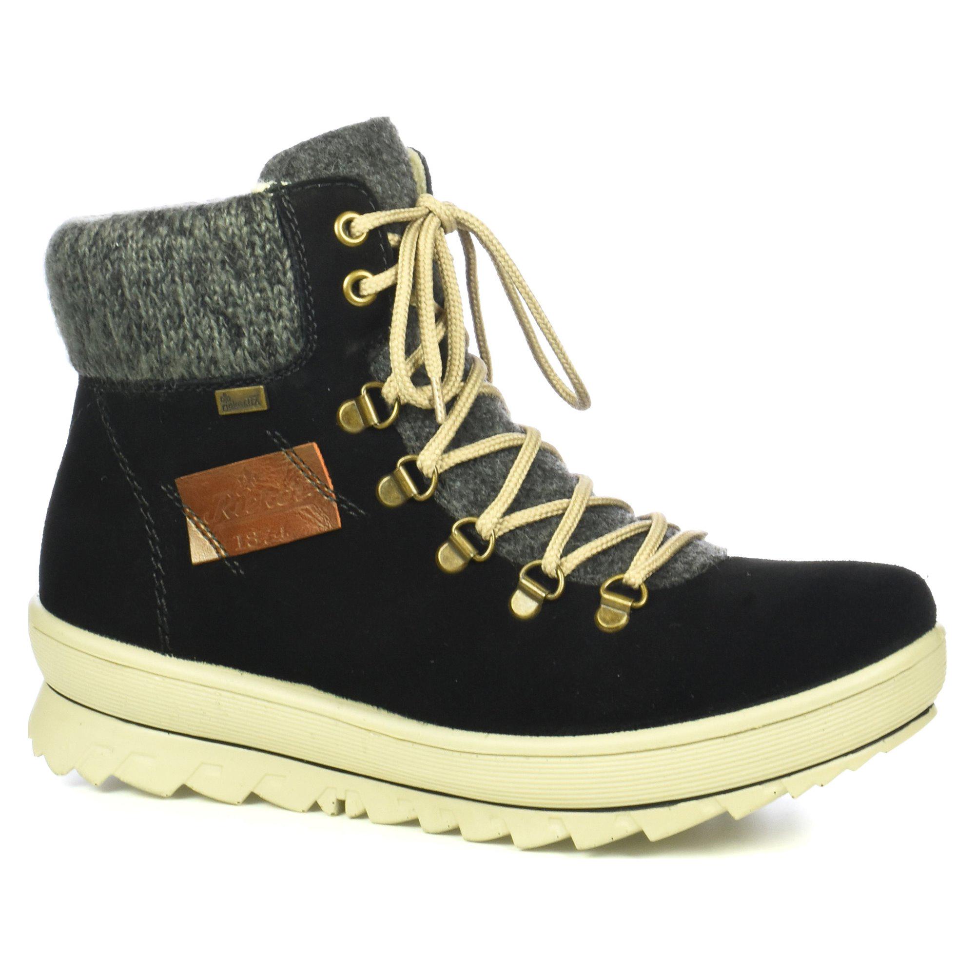 Ботинки зимние женские Rieker р. 36 Черный (011520-36)