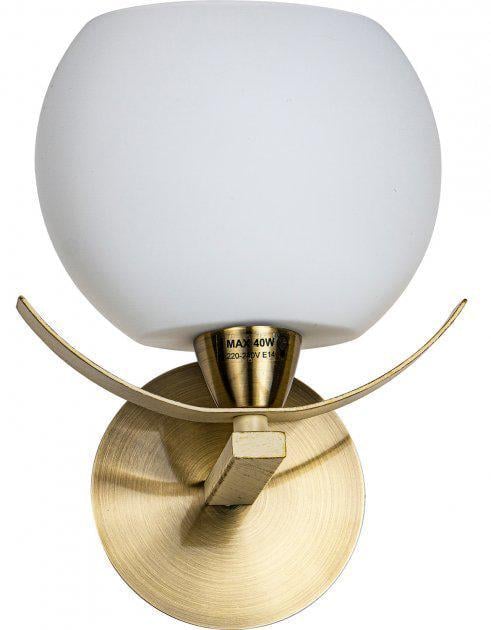 Бра Altalusse INL-9210W-11 Antique brass Е14 1х40 Вт Beige (11450530)
