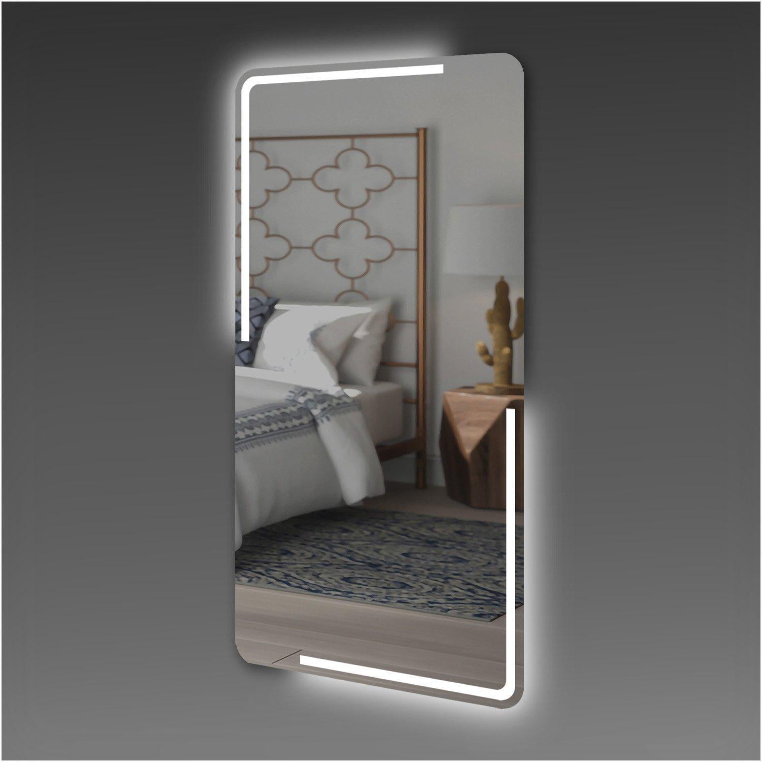 Зеркало D SR-01 с LED подсветкой 600х1000 мм (11410553)