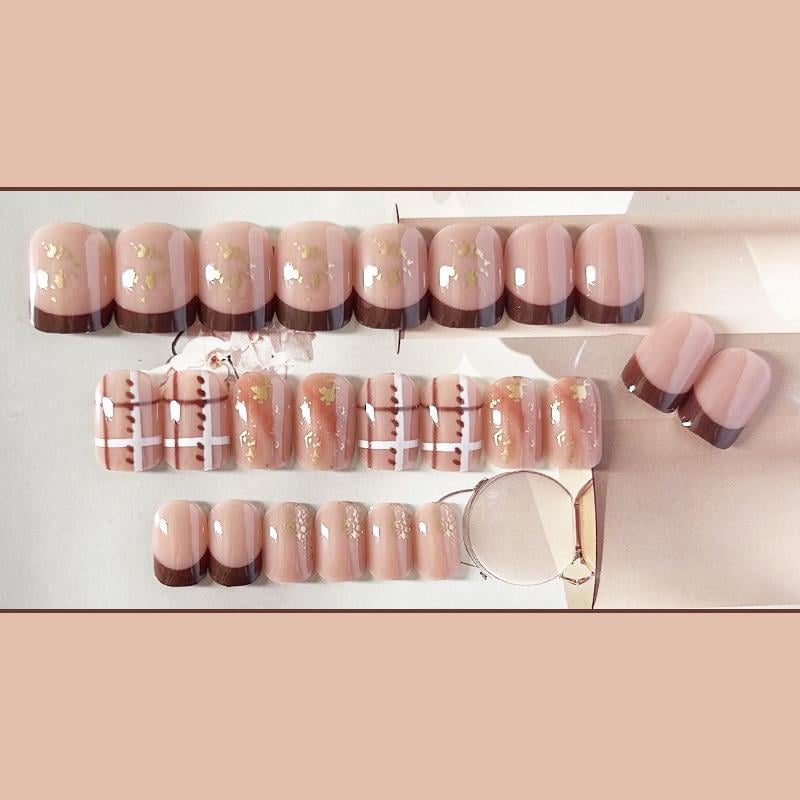 Накладные ногти с клеем Bananahall LK13462 24 шт. Бордовый (A9867) - фото 3 Накладные ногти с клеем Bananahall LK13462 24 шт. Бордовый (A9867) - фото 3