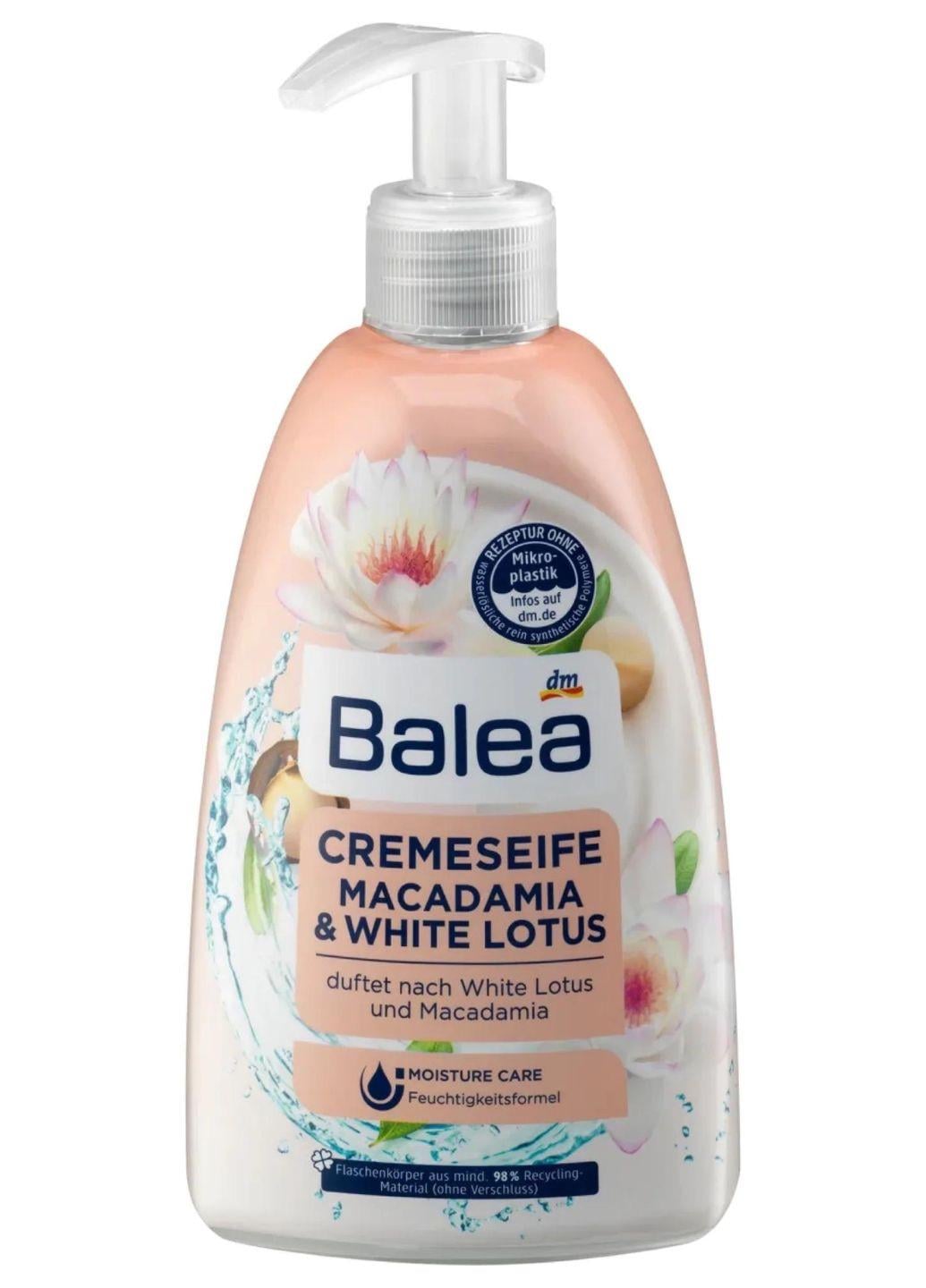 Рідке крем-мило Balea Макадамія та білий лотос 500 мл (Е-01483)