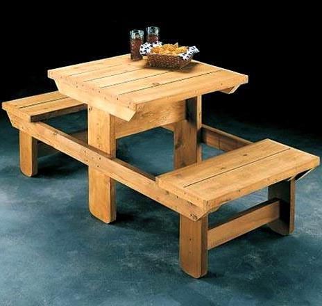 Столик садовий дитячий з дерева Селіба Сієна (СДД-001005)