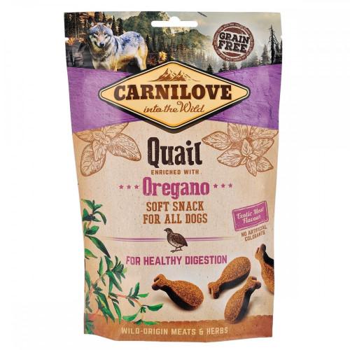 Лакомства Carnilove для собак с перепелом и орегано полувлажные для пищеварения 200 г (111375/7359) Лакомства Carnilove для собак с перепелом и орегано полувлажные для пищеварения 200 г (111375/7359)
