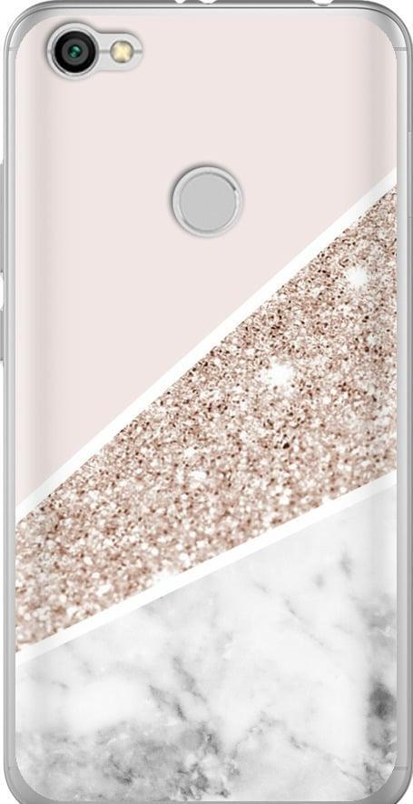 Чехол на Xiaomi Redmi Note 5A Prime Пастельный мрамор (4342u-1063-42517)