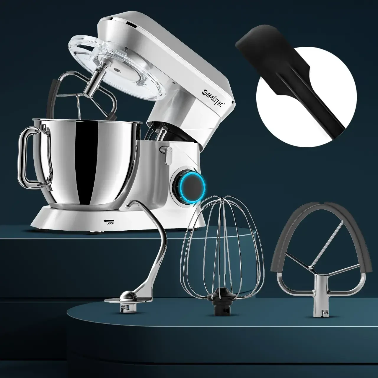 Планетарний комбайн Maltec 6 л 2000 Вт - фото 7