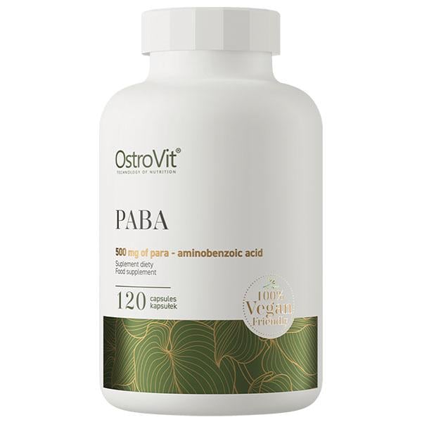 Вітамін B для спорту OstroVit Vege PABA 120 вег. капс. (000026673) Вітамін B для спорту OstroVit Vege PABA 120 вег. капс. (000026673)
