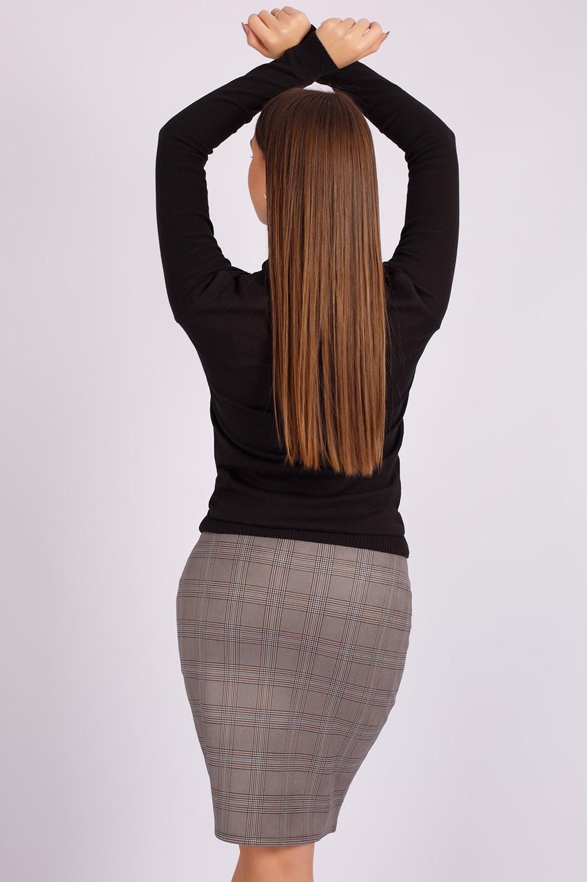 Юбка в клетку 0125-1 S Blue/Cellule - фото 3