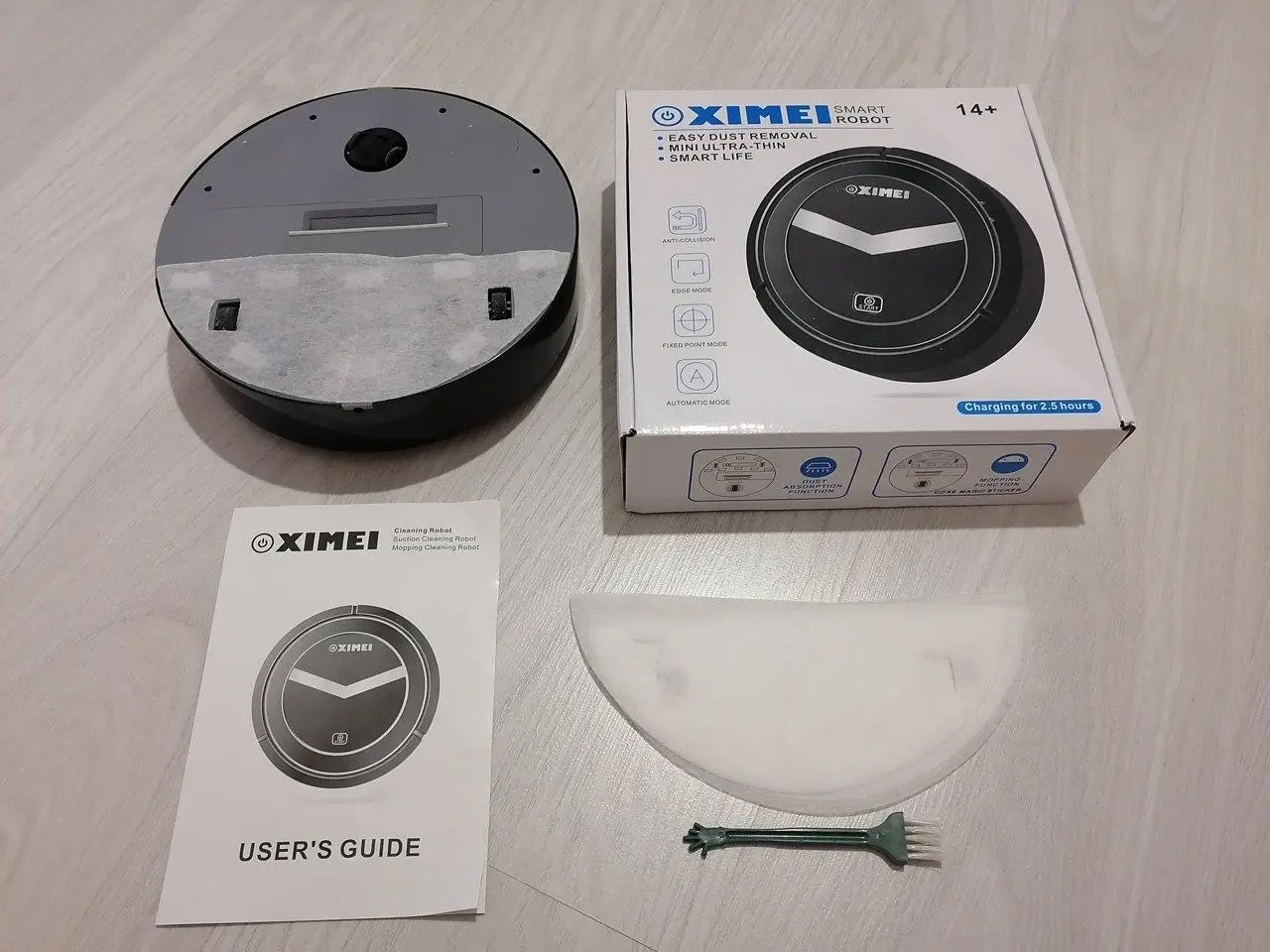 Робот пилосос Ximei Smart Robot розумний на акумуляторі - фото 11 Робот пилосос Ximei Smart Robot розумний на акумуляторі - фото 11