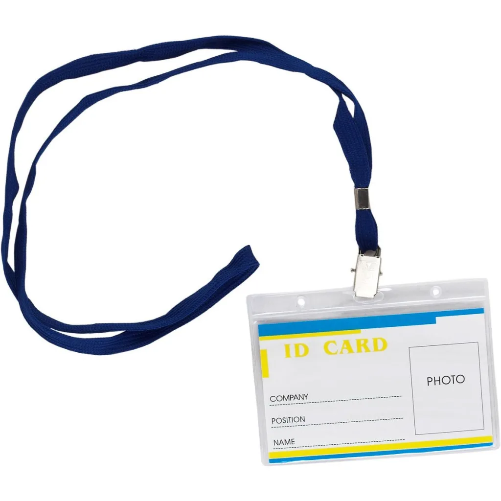 Бейдж Buromax horizontal PVC clear 11х8 cм (BM.5411)
