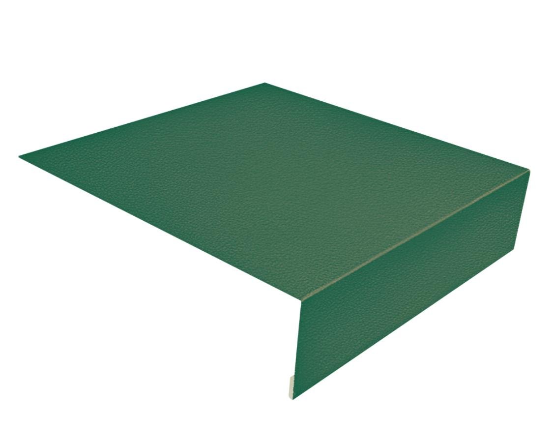 Планка лобовая матовая 100 мм 2 м RAL6005 (213552)