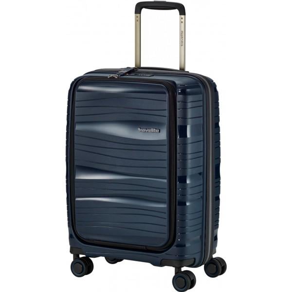 Валіза Travelite MOTION 4 колеса S 43 л з кишенею для ноутбука 15,6" Navy (TL074946-20)