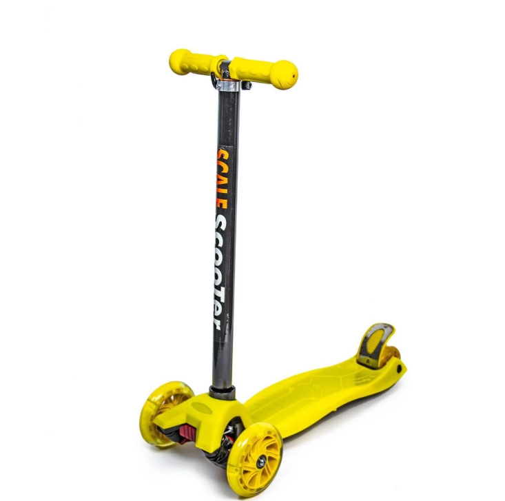 Самокат дитячий Maxi Yellow