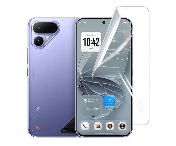 Пленка гидрогелевая Hydrogel Film для Tecno Pova Curve 2 5G Transparent