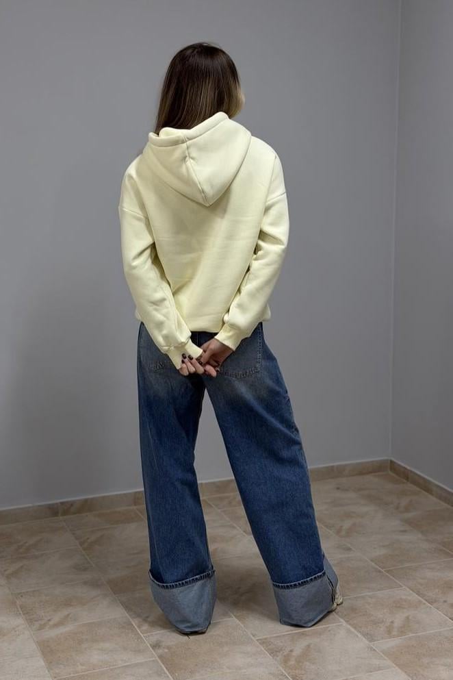 Худі жіночий М0211.4 з капюшоном M Світлий лимон (30665196) - фото 7 Худі жіночий М0211.4 з капюшоном M Світлий лимон (30665196) - фото 7