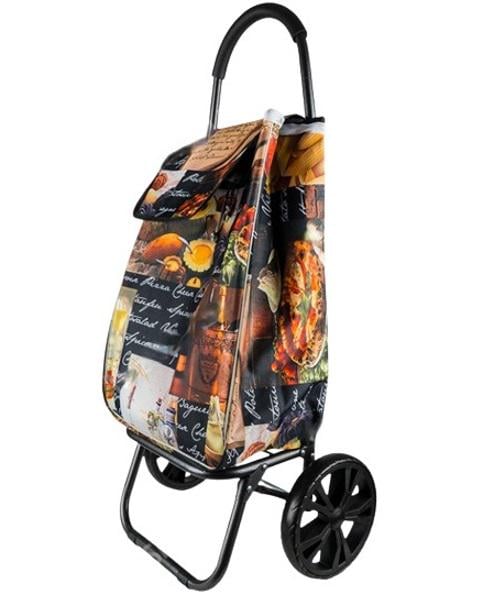 Сумка-тачка на колесах кравчучка Stenson MH-4151 до 30 кг Разноцветный (547645)