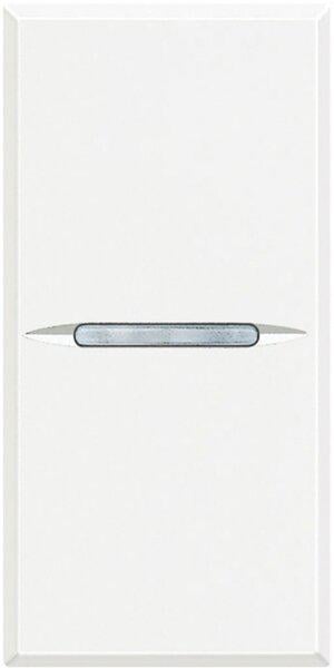 Переключатель промежуточный Legrand 1Р 16А 250В Bticino Axolute Белый