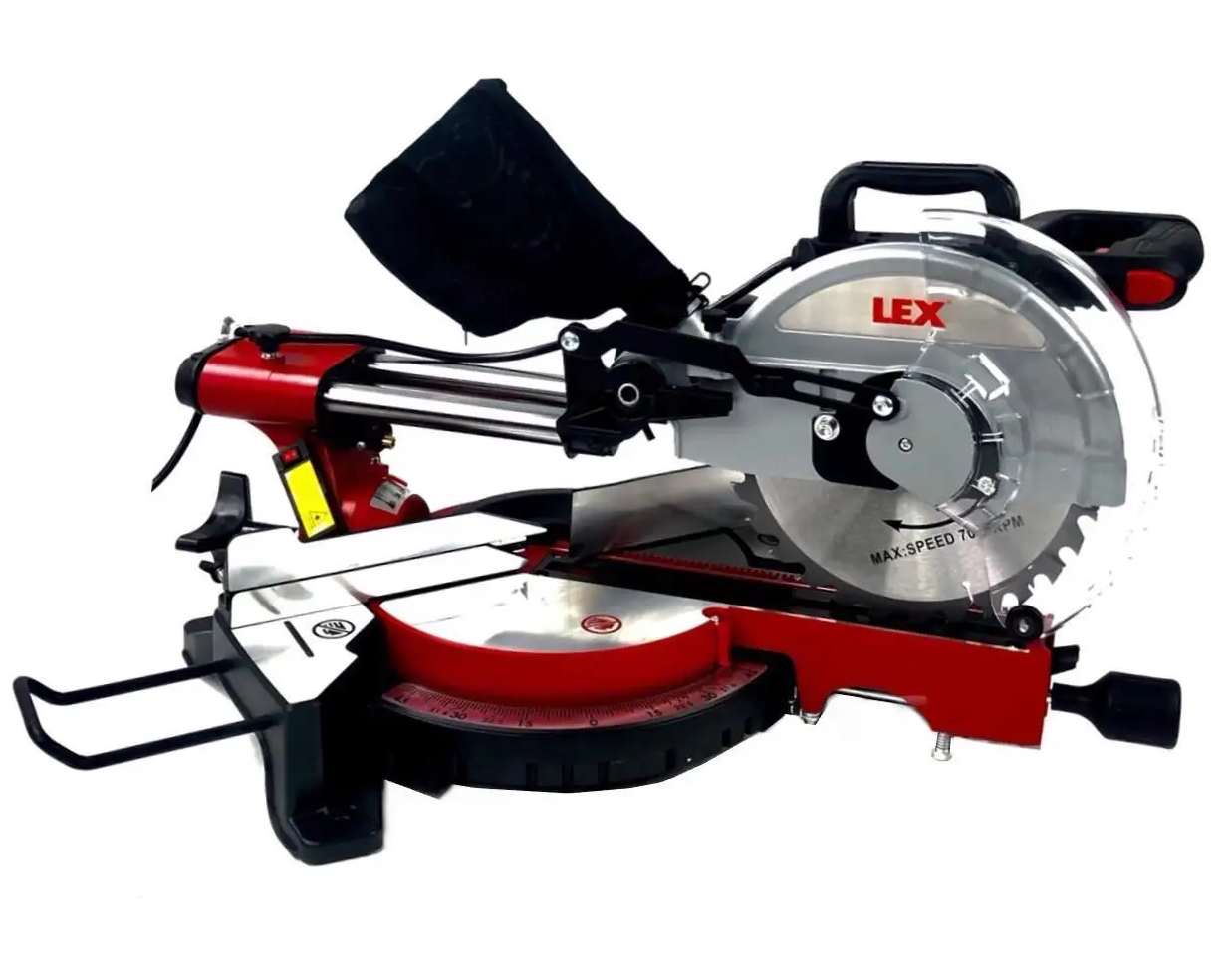 Пила торцювальна LEX LXCM-305i 305 мм (11784687) - фото 2 Пила торцювальна LEX LXCM-305i 305 мм (11784687) - фото 2