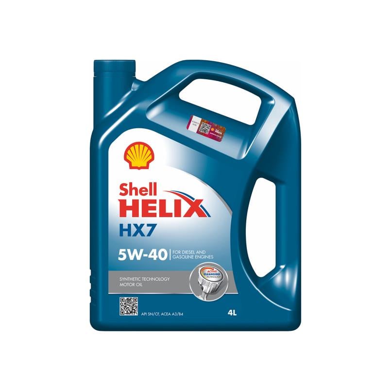 Моторное масло SHELL Helix HX7 5W-40 4 л Моторное масло SHELL Helix HX7 5W-40 4 л