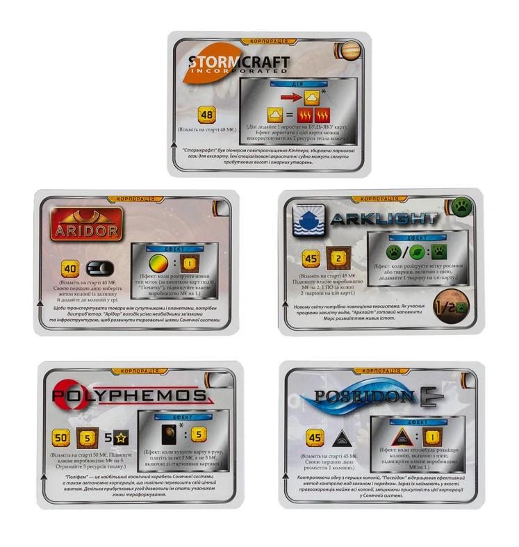 Настольная игра Тераформирование Марса Колонии (11980) - фото 10