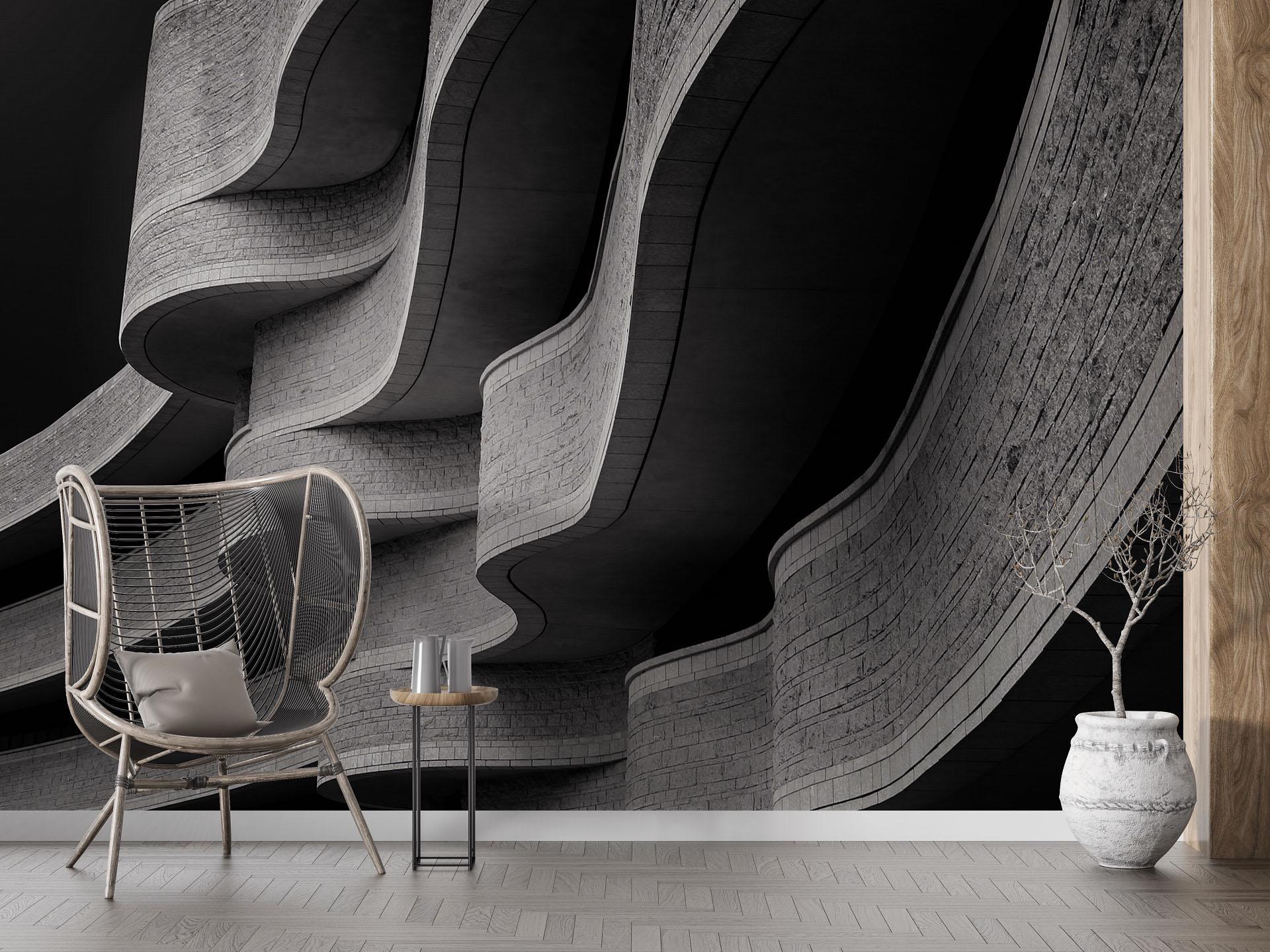 Фотообои флизелиновые Styleo Print-walls Эхо структуры 0576 350х270 см (Pw-0576/3)