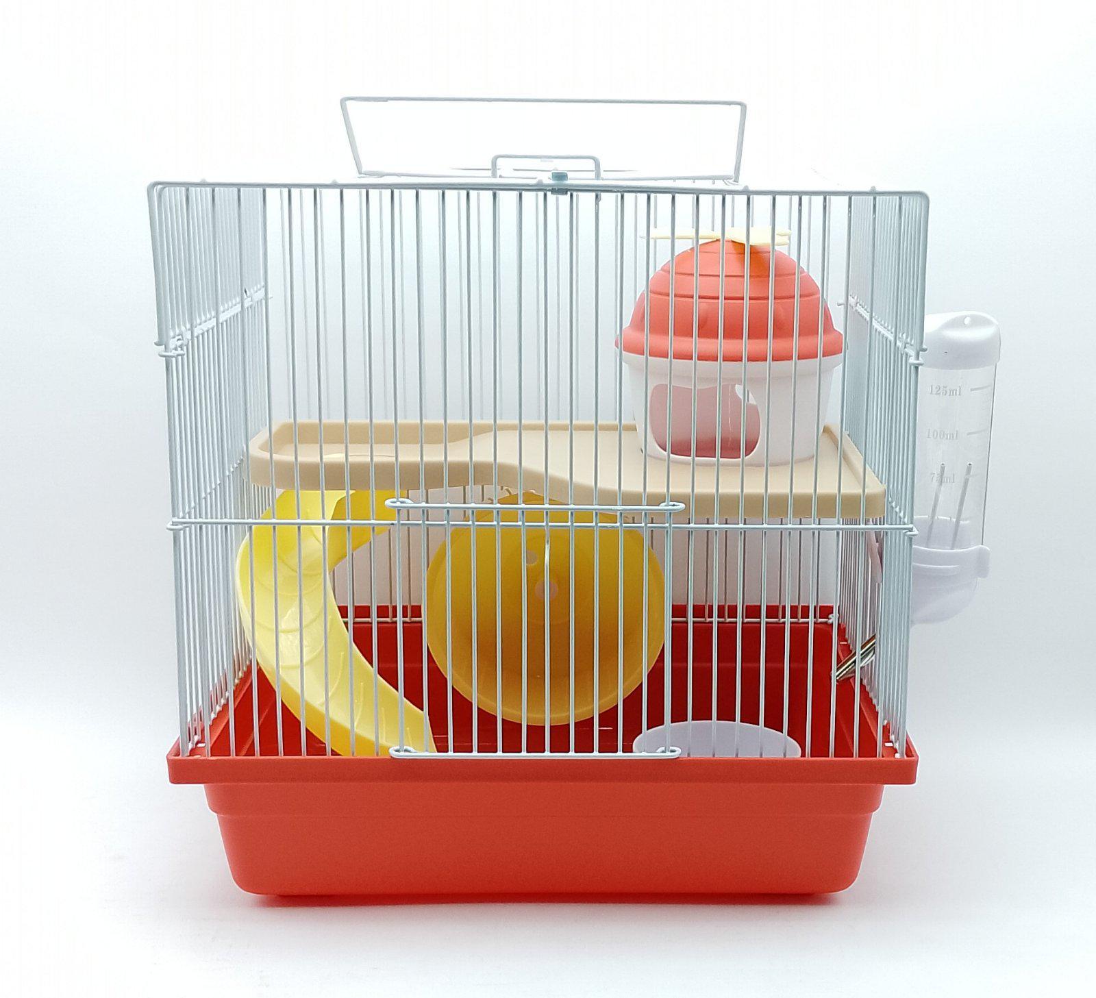 Клітка для малих гризунів 3002 30x23x30 см Червоний (30079930) Клітка для малих гризунів 3002 30x23x30 см Червоний (30079930)