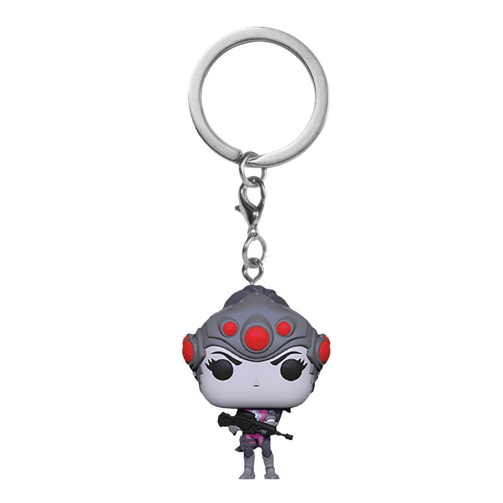 Детская игровая фигурка-брелок Funko Pop Overwatch Widowmaker 4 см (Trinket O WM)