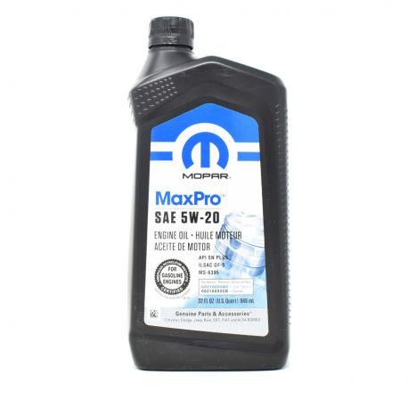 Моторное масло Mopar MaxPro 5W-20 1 л - фото 1