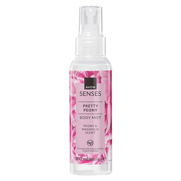 Спрей для тела Avon Senses Нежный пион 100 мл (2821315277)