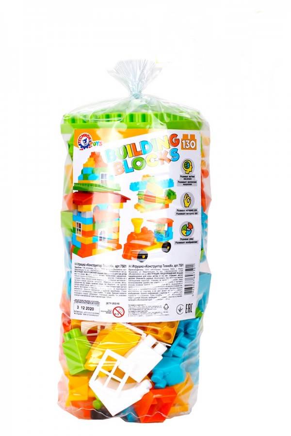 Конструктор  ТЕХНОК 7501 8 130 деталей в пакете