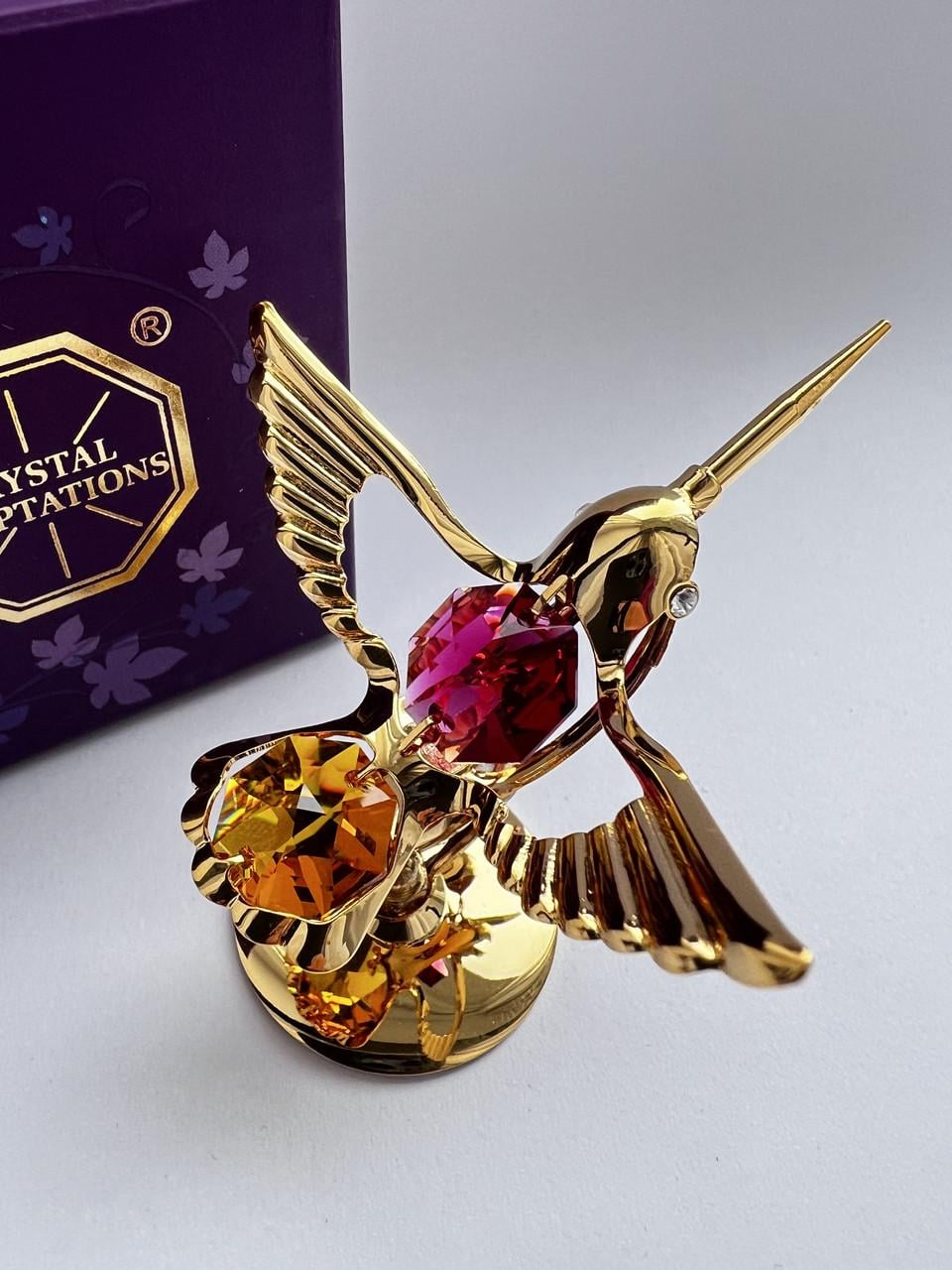 Фигурка с камнями Swarovski Колибри 5,5 см 160276 (31466487)