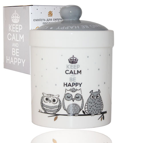 Емкость для сыпучих продуктов SNT Совушки 700 мл (6922-18)