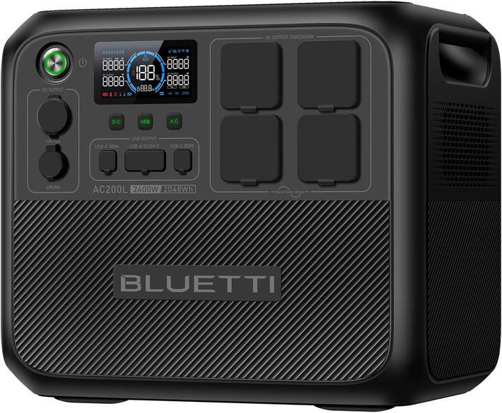 Зарядна станція BLUETTI AC200L LiFePO4 2400 Вт 2048 Вт·год (232313) - фото 3