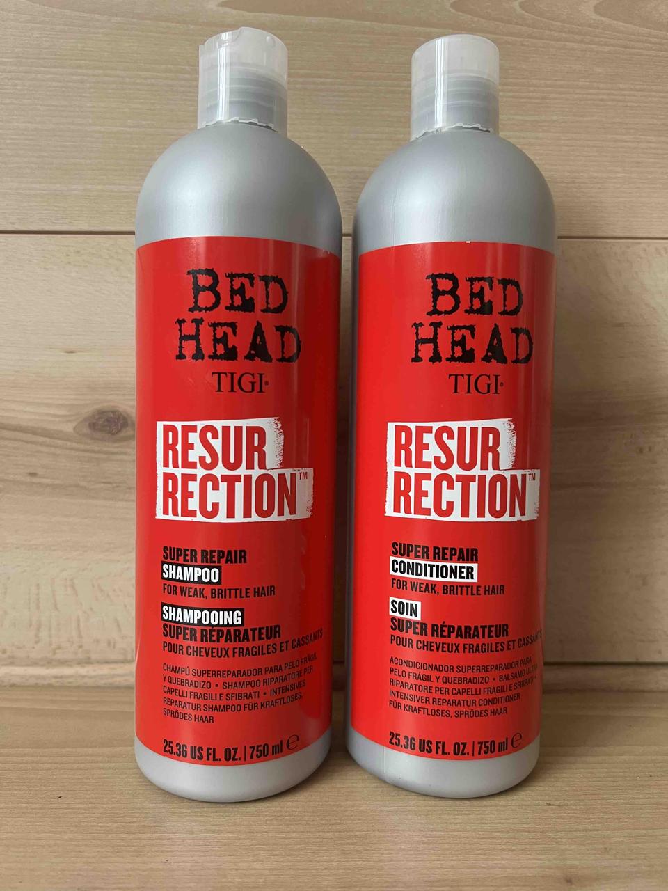 Набор шампунь и кондиционер TIGI Bed Head Resurrection для очень ослабленных волос 2х750 мл