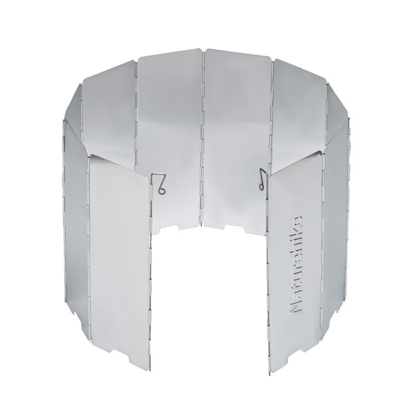 Экран ветрозащитный для горелки Naturehike NH 10 NH20CJ008 на 10 секций алюминий (6927595749777)