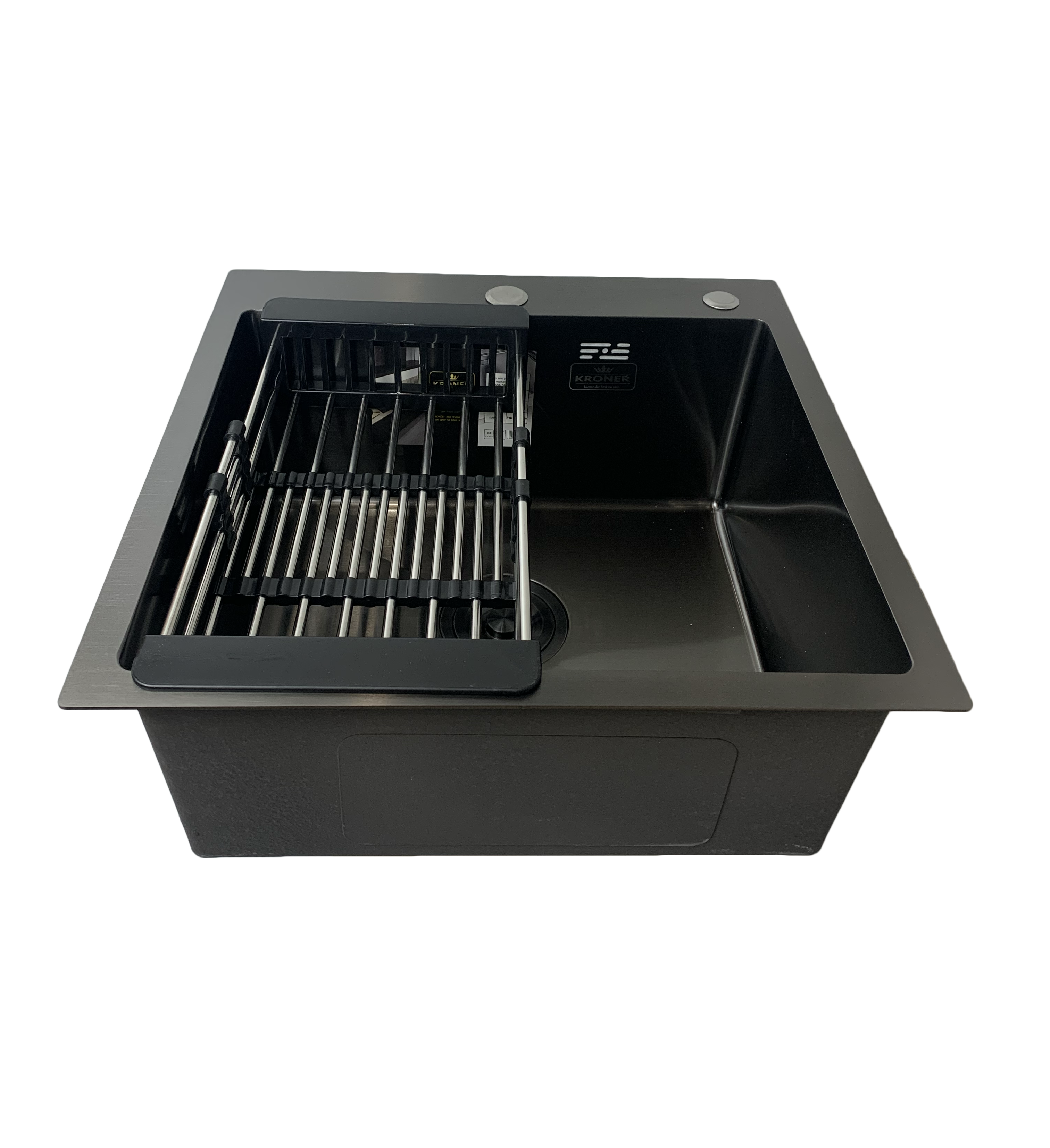 Мойка кухонная Kroner Handmade 50x50 см 2,5/0,5 см (37a3decc)