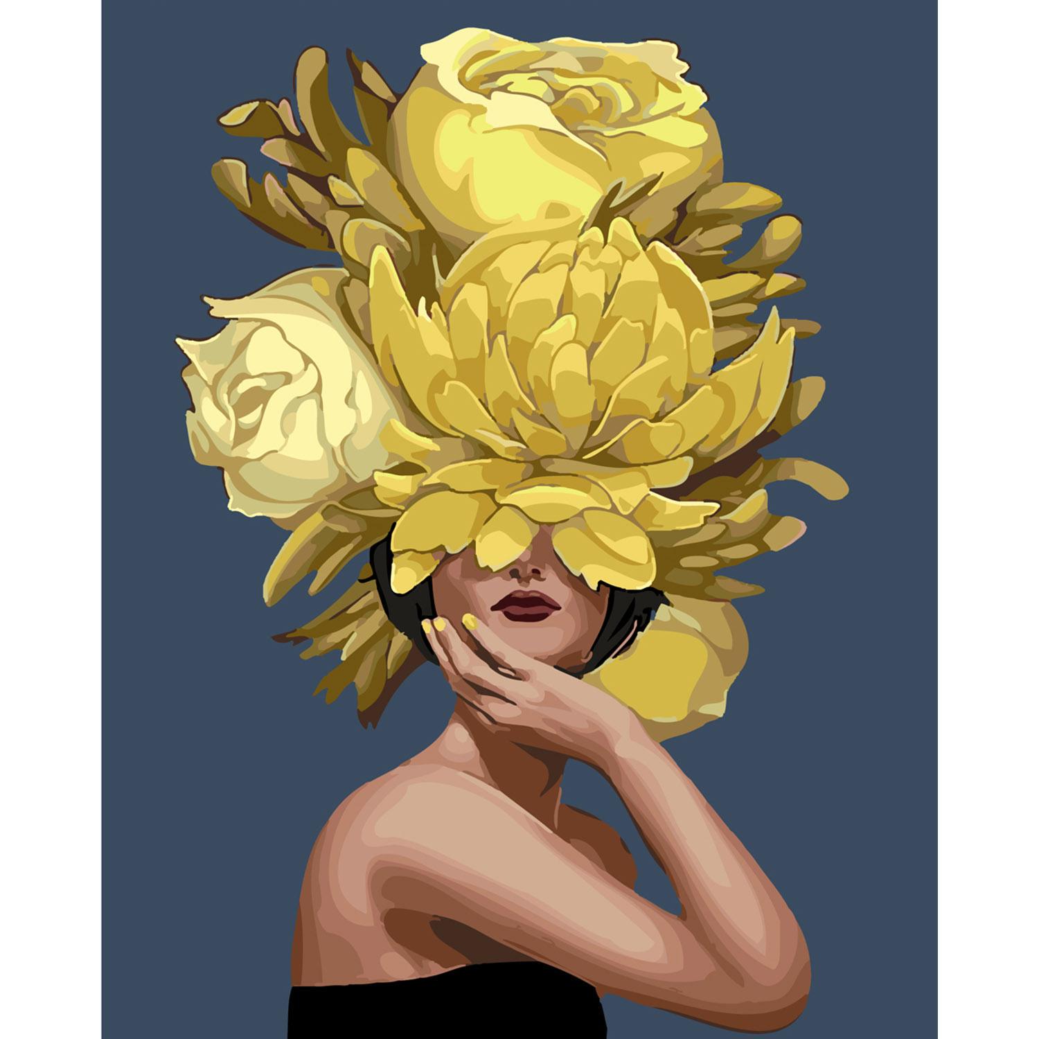 Картина по номерам Strateg Цветящиеся мысли 2 40х50 см (SY6222)