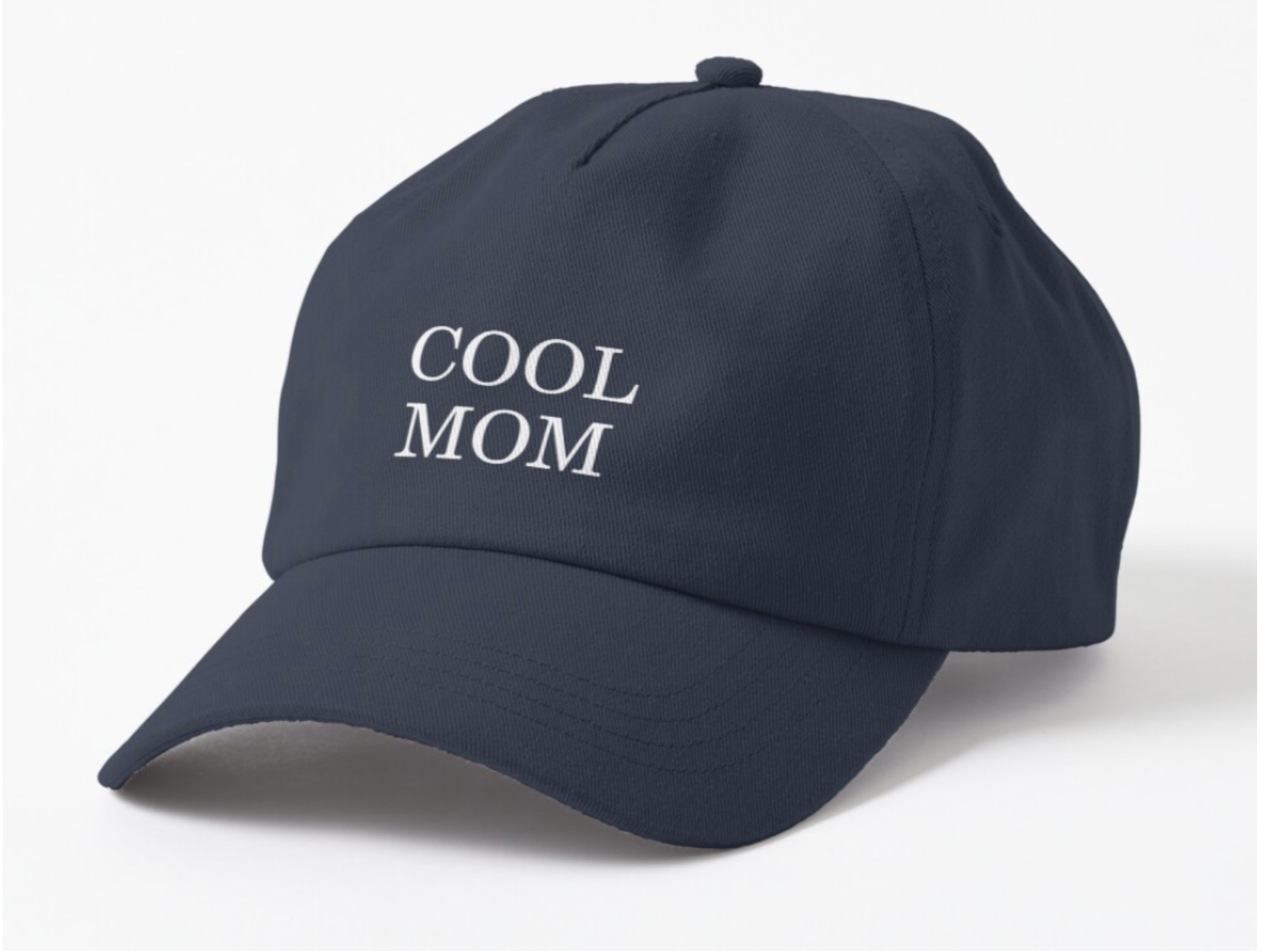 Кепка унисекс Malfini с принтом ''Cool mom'' Темно-синий (МАМА23К3)