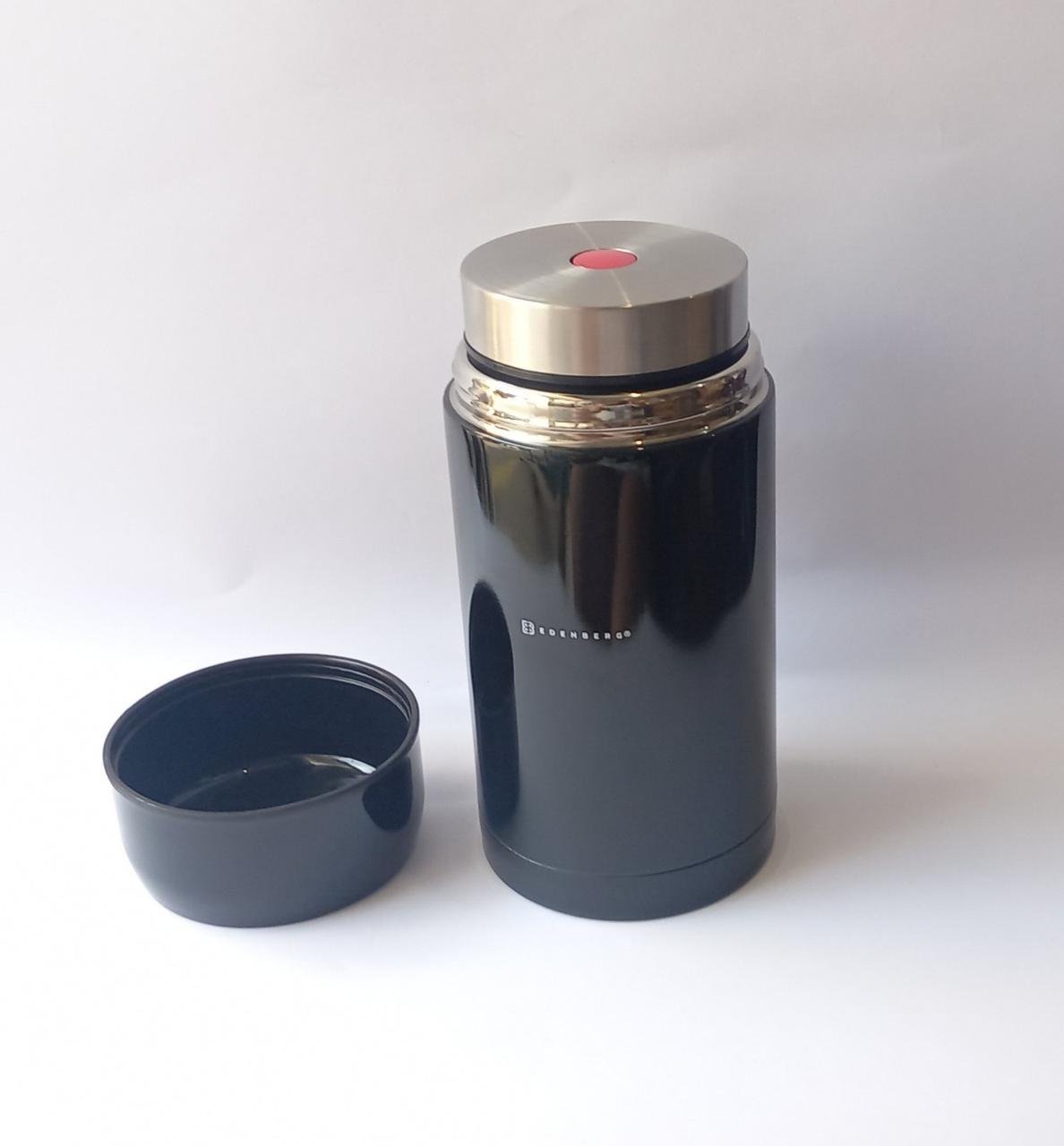 Термос пищевой Edenberg из нержавеющей стали 1 л Черный (EB-3510B) - фото 4 Термос пищевой Edenberg из нержавеющей стали 1 л Черный (EB-3510B) - фото 4