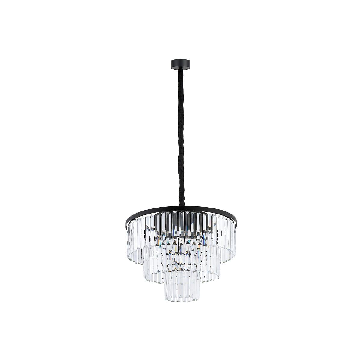 Люстра Nowodvorski 7616 CRISTAL M ZWIS PL Black