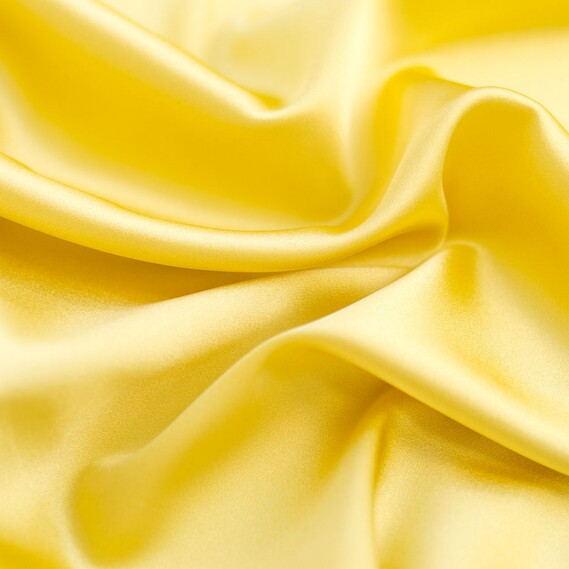 Ткань шелк-атлас IDEIA Armani 1,4 м Желтое Золото (2200003952131)