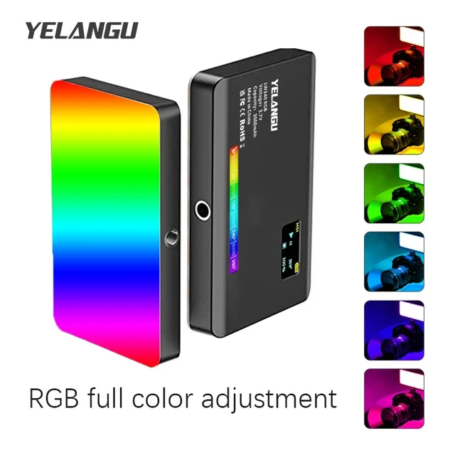 Осветитель ультратонкий портативный Yelangu LW140-RGB RGB Led со встроенным аккумулятором - фото 5