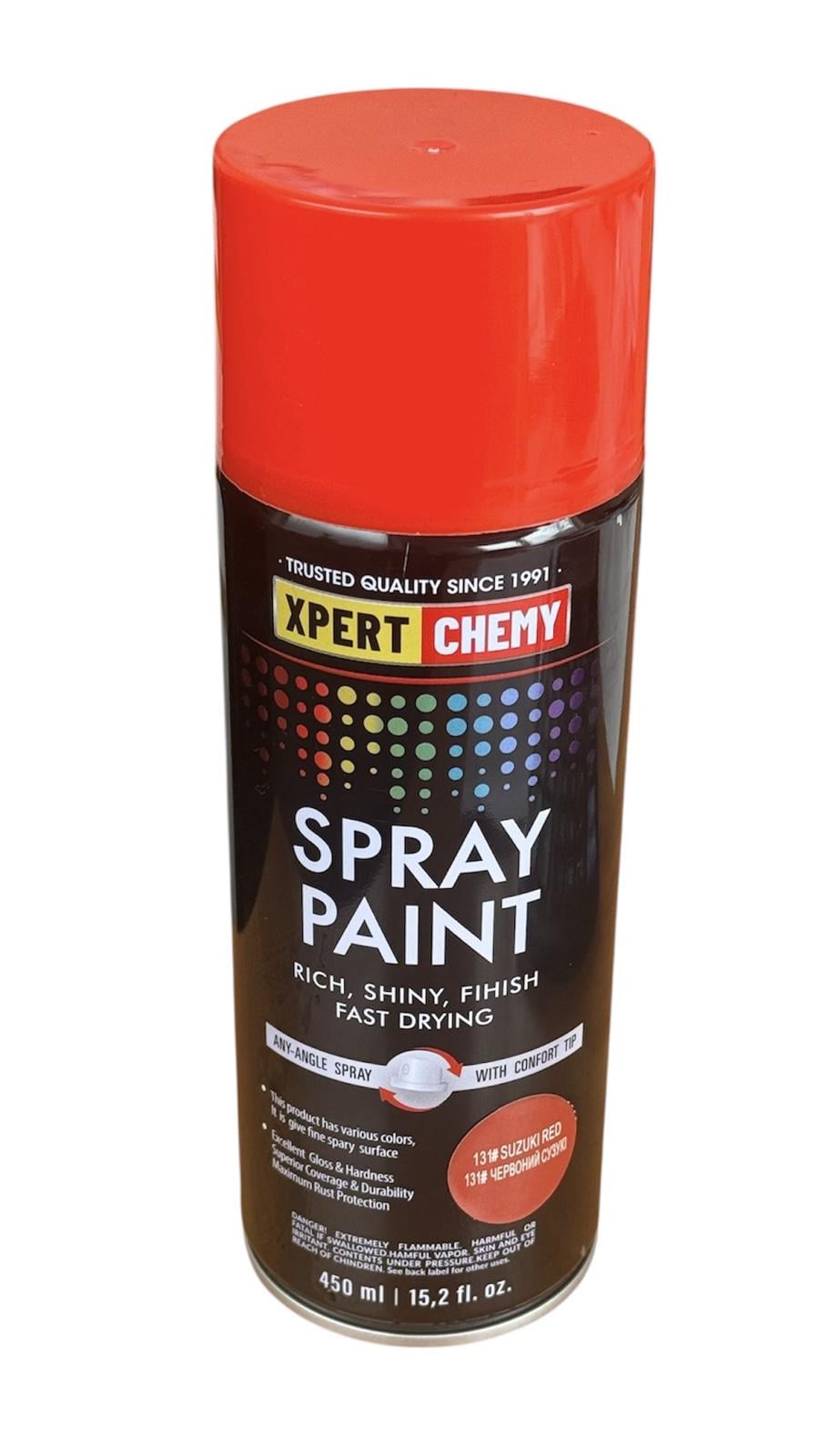 Фарба аерозольна універсальна XPERT CHEMY SPRAY PAINT 450 мл 131 Червоний яскравий (XC-SP-0011)