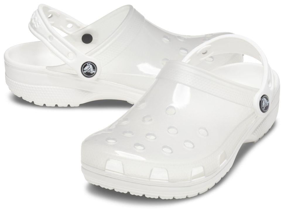 Сабо жіночі Crocs Classic Translucent Clog р. 40-41 Білий (8350)