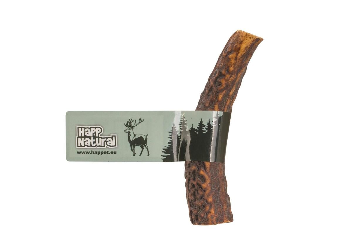 Ріг оленя твердий Happet Natural ласощі для собак 150 г S (HN03 5907708642530)