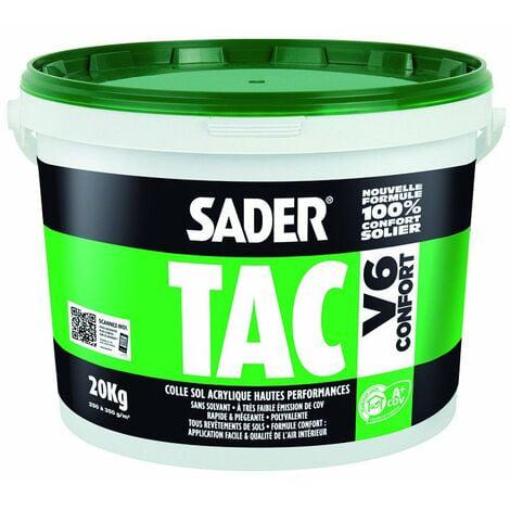 Клей универсальный для коммерческих напольных покрытий Sader Tac V6 20 кг (30600274)