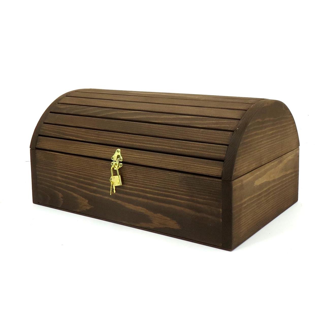 Скринька з дерева Маріко 40х22х20 см Капучино (СДЧ-4022200409)