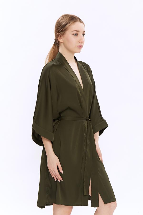 Халат шовковий Laura (SH0006-15-04) - фото 2 Халат шовковий Laura (SH0006-15-04) - фото 2